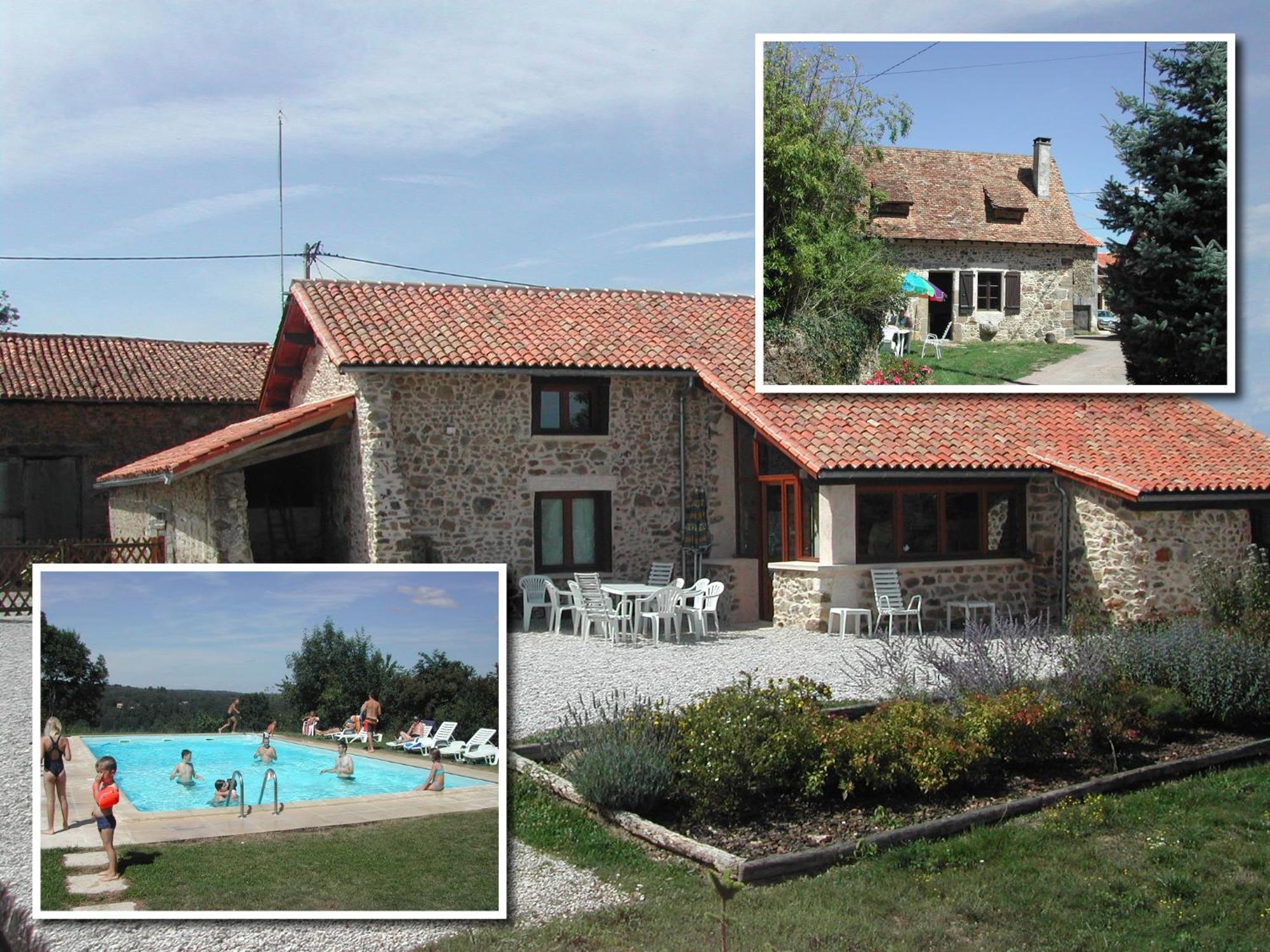 Villa Gites Chambre D Hotes Avec Piscine Dordogne 2-4-6-8-10 Personnes Bussière-Badil Zewnętrze zdjęcie